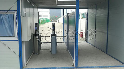 蘇州市某工地勞務實名制系統安裝